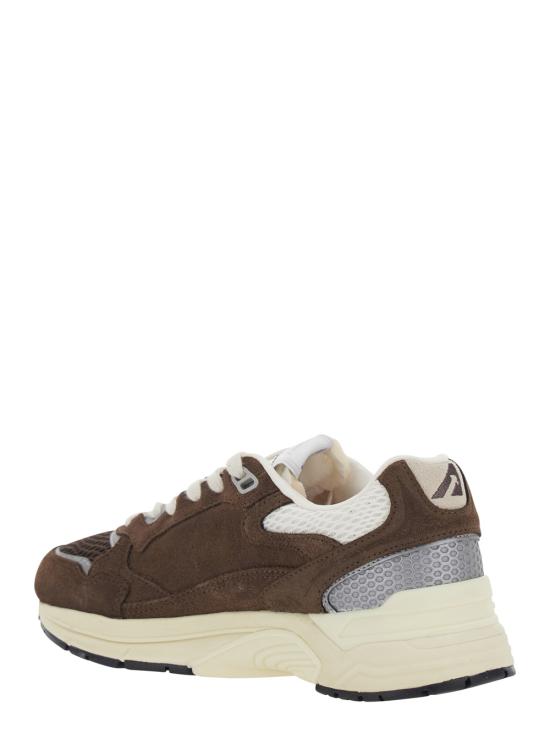26FW 오트리 HYPERWAY 하이퍼웨이 스니커즈 HYLWUM25COTTOMARSHMALLOW Brown - AUTRY