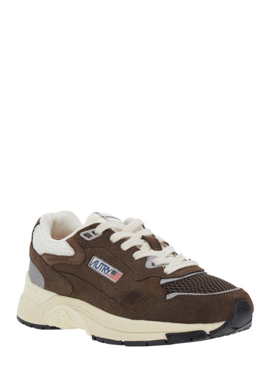 26FW 오트리 HYPERWAY 하이퍼웨이 스니커즈 HYLWUM25COTTOMARSHMALLOW Brown - AUTRY