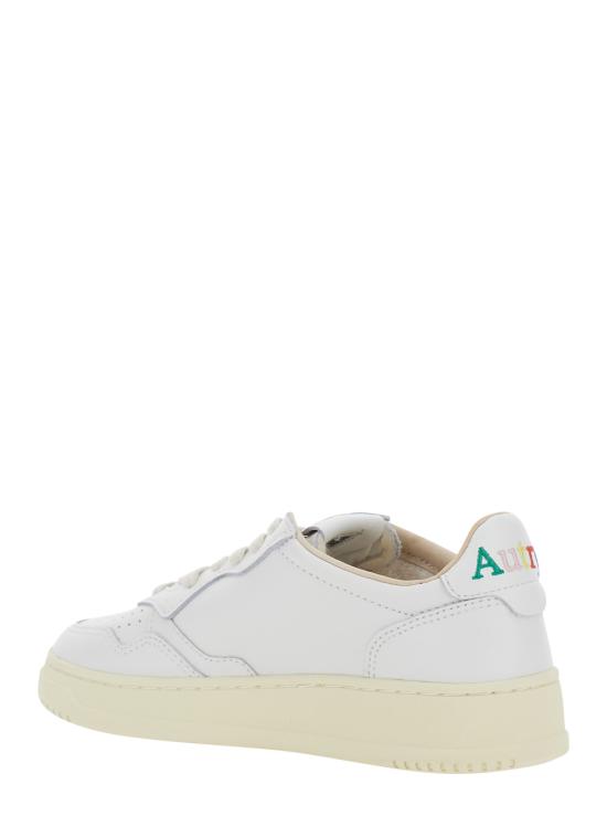 26FW 오트리 메달리스트 로우 레더 스니커즈 AULWBG01WHITEWHITE - AUTRY