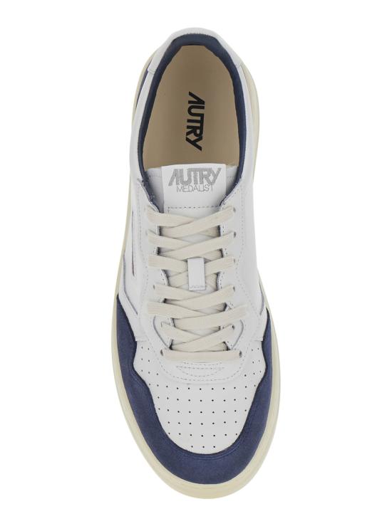 26FW 오트리 메달리스트 로우 스니커즈 AULMFT22WHITEDENIM Blu - AUTRY