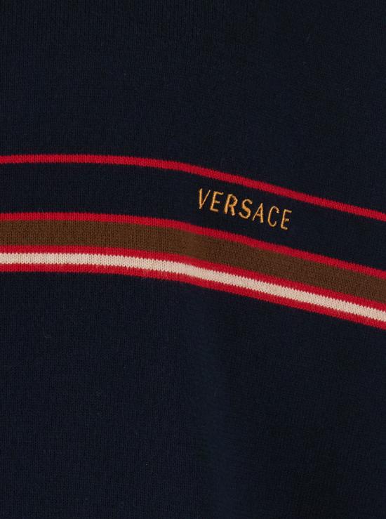 26FW 베르사체 폴로 티셔츠 10257441A183401U040 Blu - VERSACE