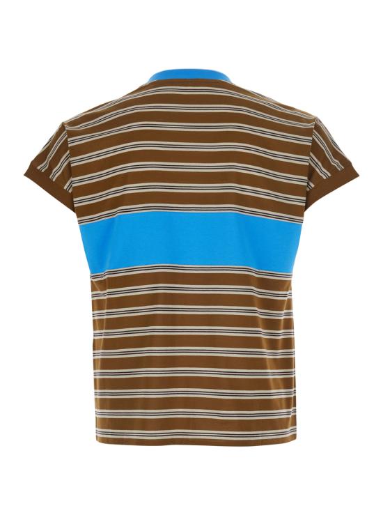 26FW 베르사체 반팔 티셔츠 10255111A184396N630 Brown - VERSACE