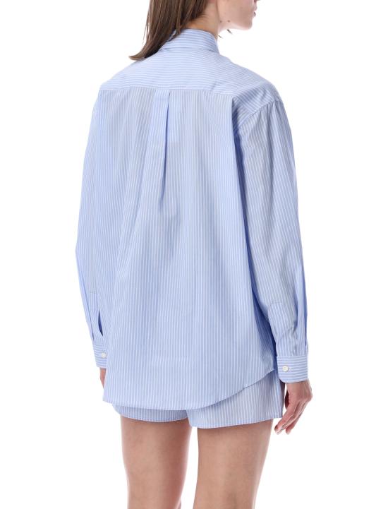 26SS 스포티앤리치 셔츠 SI00676302ST02 3896 LIGHT BLUE STRIPE - SPORTY & RICH