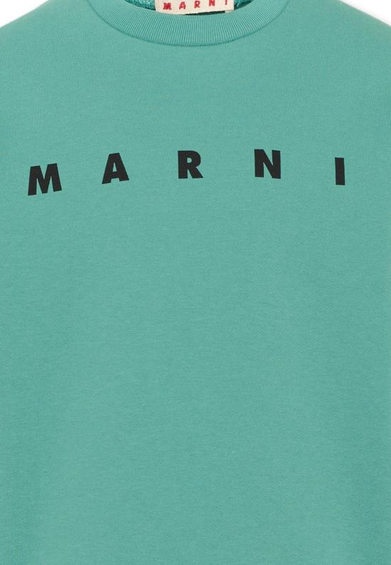 26FW [키즈] 마르니 캐시미어 니트 M01612 M00V0 0M545 GREEN - MARNI