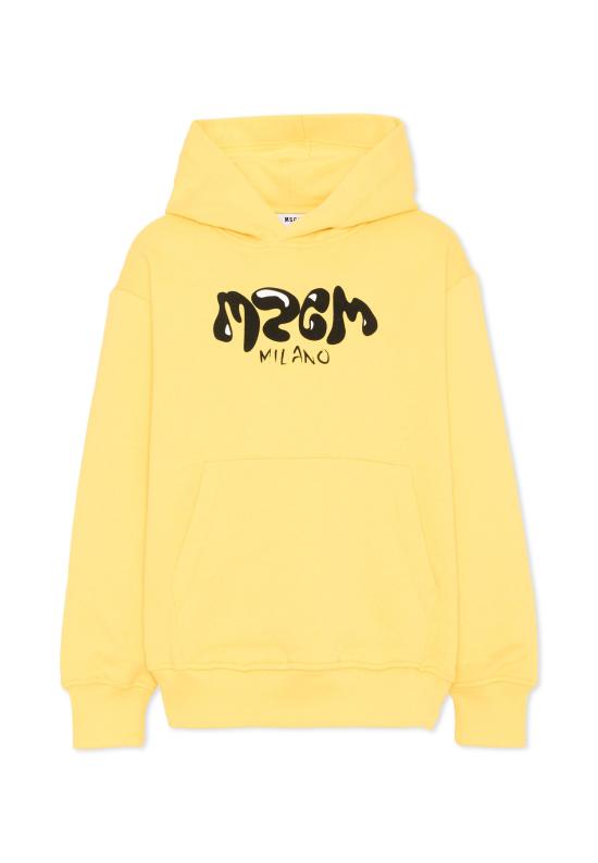 26SS [키즈] 엠에스지엠 티셔츠 S6MSJBHS258 020 YELLOW