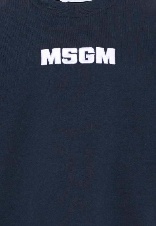 26SS [키즈] 엠에스지엠 캐시미어 니트 S6MSJUSW073 MS072 BLUE - MSGM