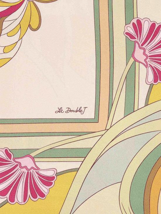 26SS 라 더블제이 머플러/스카프 SCA0099SIL006FLO08PI03 Pink - LA DOUBLEJ