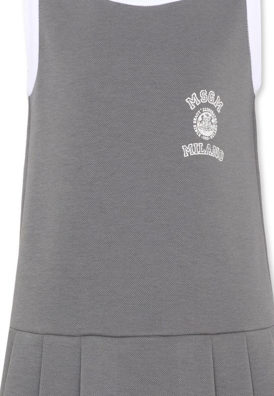 26SS [키즈] 엠에스지엠 원피스 S6MSJGDR035 104 GREY - MSGM