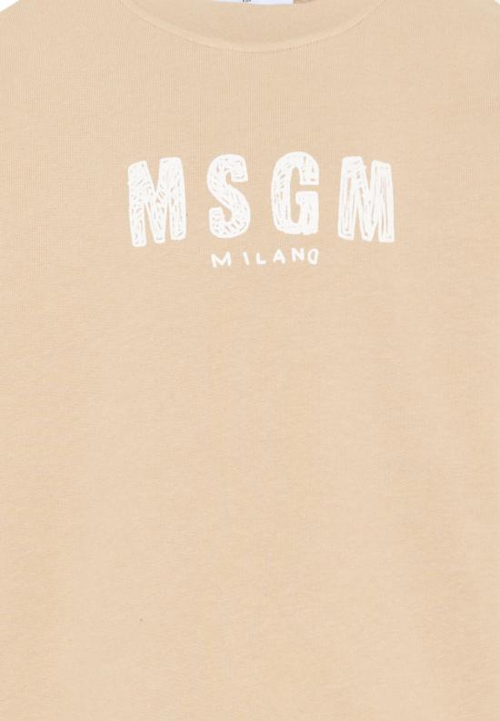 26SS [키즈] 엠에스지엠 캐시미어 니트 S6MSJUSW008 092 BEIGE - MSGM