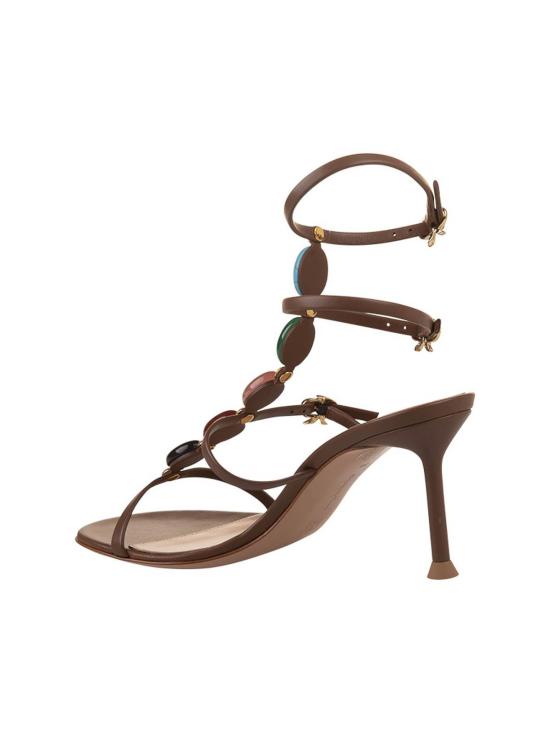26SS 지안비토로시 샌들 G3231170RICNAPCUOI Brown - GIANVITO ROSSI