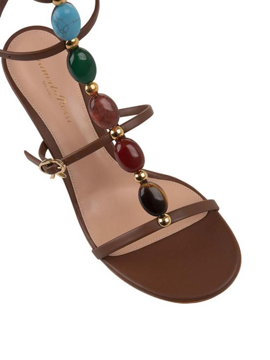 26SS 지안비토로시 샌들 G3231170RICNAPCUOI Brown - GIANVITO ROSSI