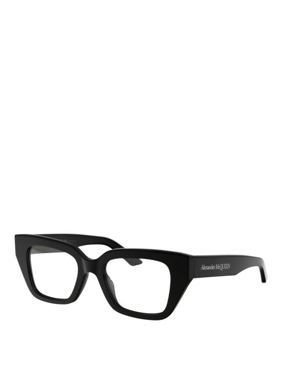26SS 알렉산더 맥퀸 안경 AM0453O001 Black - ALEXANDER MCQUEEN