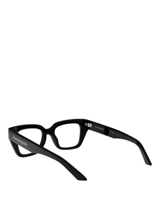 26SS 알렉산더 맥퀸 안경 AM0453O001 Black - ALEXANDER MCQUEEN