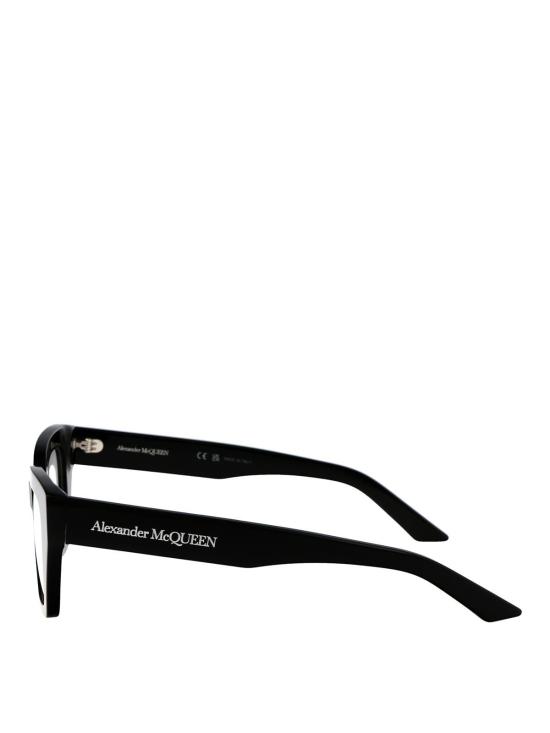 26SS 알렉산더 맥퀸 안경 AM0453O001 Black - ALEXANDER MCQUEEN