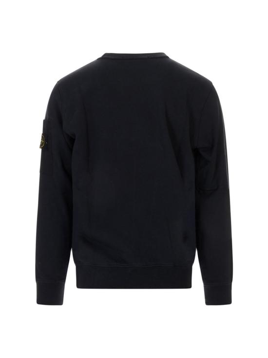 26SS 스톤 아일랜드 코튼 플리스 크루넥 스웨트셔츠 S156100019S0410V0020 Blue - STONE ISLAND