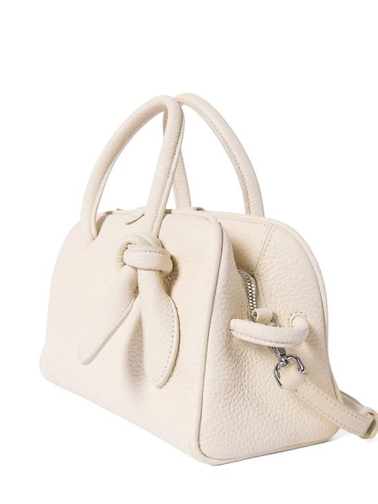 26SS 자크뮈스 TURISMO 투리스모 소프트 스몰 볼링 토트벡 BAW00416AC03A03115 White - JACQUEMUS