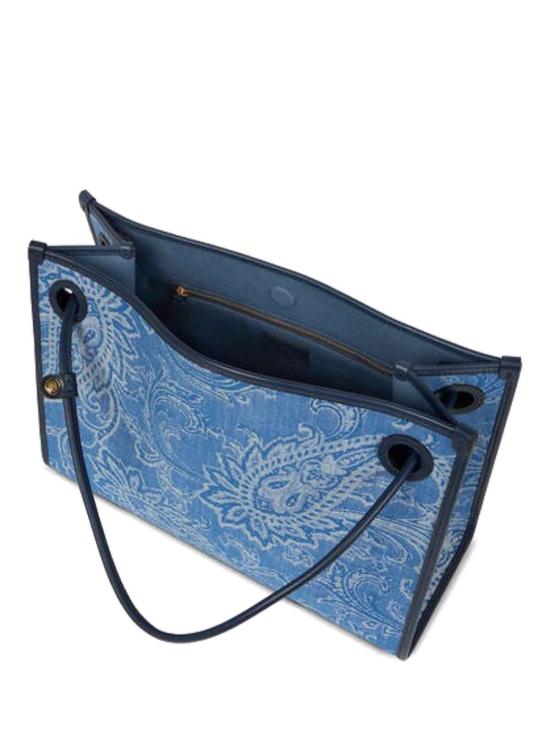 26SS 에트로 숄더백 WP1D0062AQ364B0025 Blue - ETRO