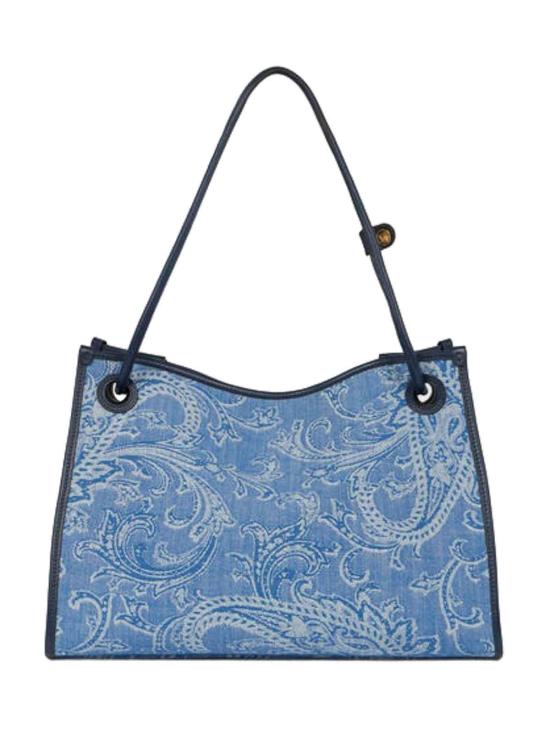26SS 에트로 숄더백 WP1D0062AQ364B0025 Blue - ETRO