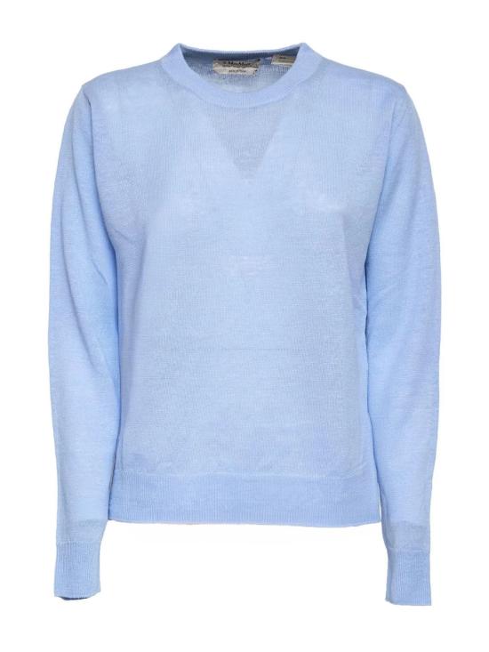 26SS 에스막스마라 긴팔 티셔츠 FERVORE007 Light Blue