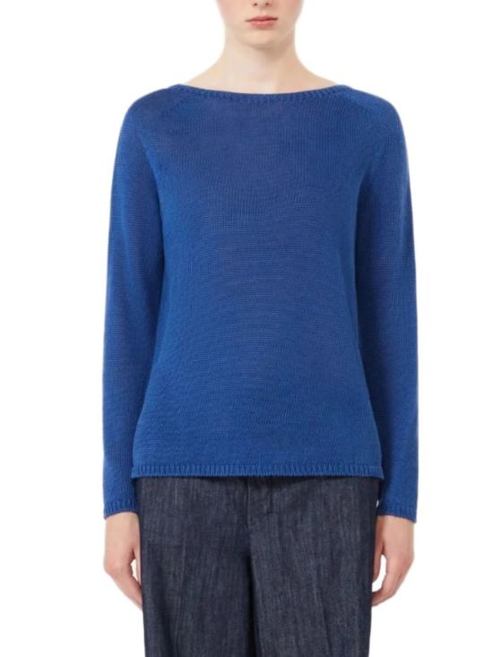 26SS 에스막스마라 긴팔 티셔츠 GIOLINO005 Blue - 'S MAX MARA