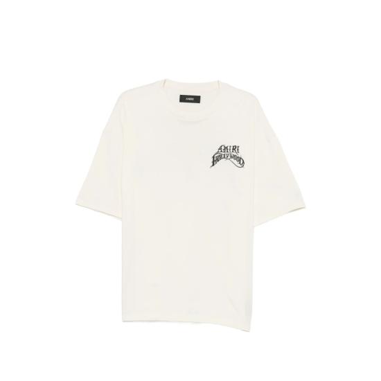 26FW 아미리 반팔 티셔츠 AMTOJR1189 IVORY NEUTRALS RED