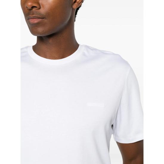 26FW 캘빈클라인 반팔 티셔츠 LV04LG222GYAF BRWHI WHITE - CALVIN KLEIN