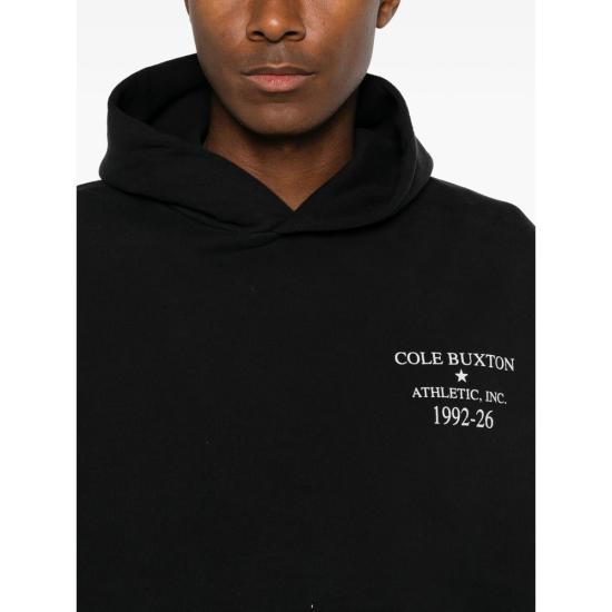 26FW 콜 북스톤 후드 티셔츠 ATIH280 001 BLACK - COLE BUXTON