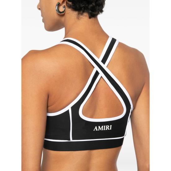 26FW 아미리 민소매 티셔츠 AWBOAC1020 001 BLACK WHITE - AMIRI