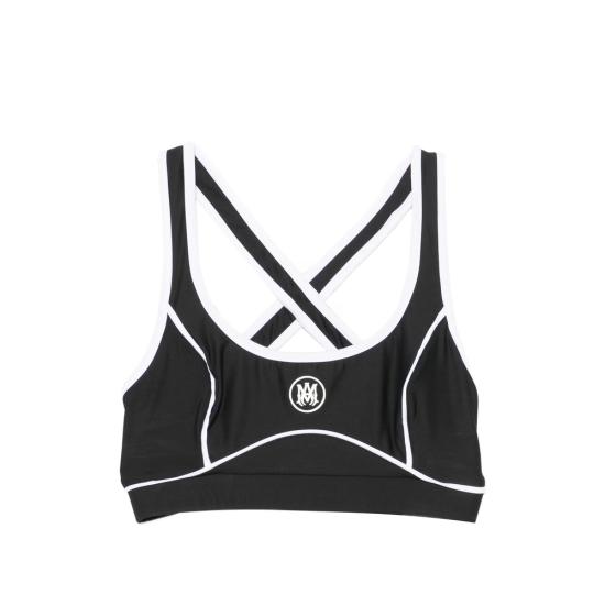 26FW 아미리 민소매 티셔츠 AWBOAC1020 001 BLACK WHITE