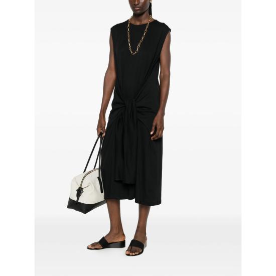 26FW 토템 롱 원피스 263 WRD0347 FB0669 001 BLACK - TOTEME