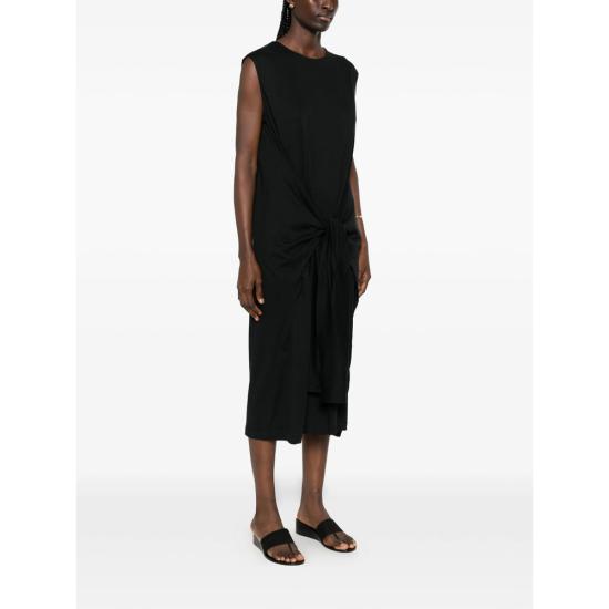 26FW 토템 롱 원피스 263 WRD0347 FB0669 001 BLACK - TOTEME