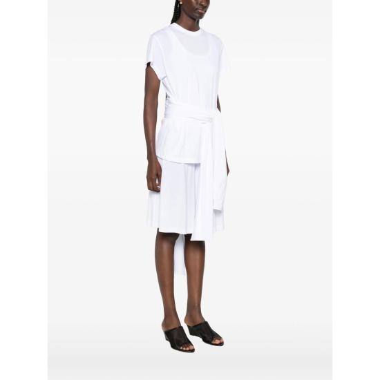 26FW 토템 반팔 티셔츠 263 WRT0755 FB0419 047 WHITE - TOTEME