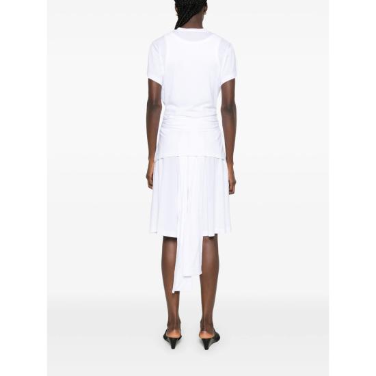 26FW 토템 반팔 티셔츠 263 WRT0755 FB0419 047 WHITE - TOTEME