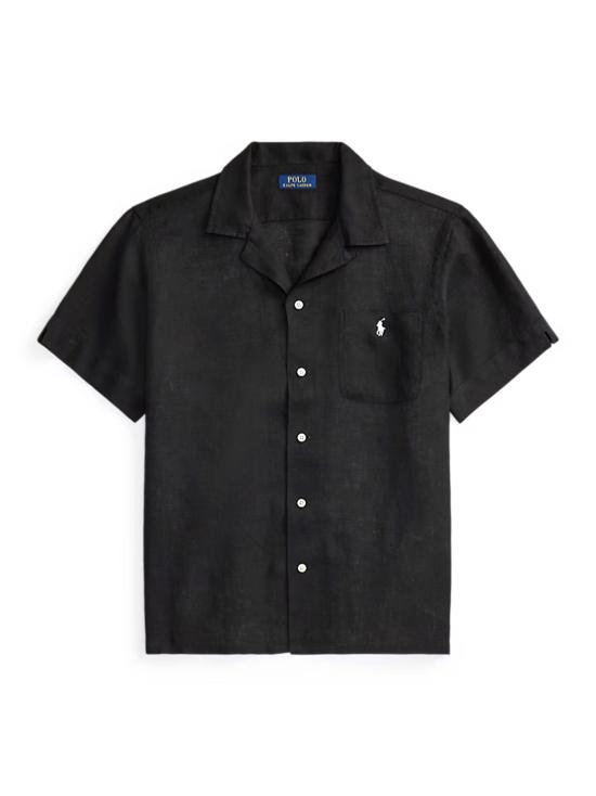 26SS 폴로 랄프로렌 반팔 셔츠 710966421 500 BLACK