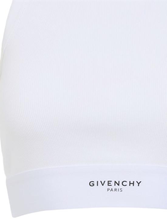 26FW 지방시 민소매 티셔츠 BW70FNR2Q3 100 White - GIVENCHY