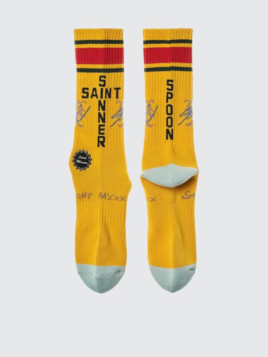 26SS 세인트 미카엘 양말 NSMMK80000C15 Yellow - SAINT MXXXXXX