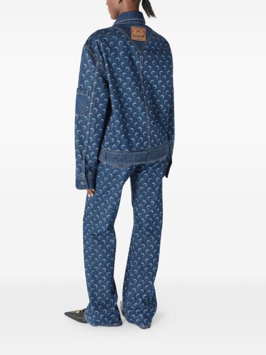 26SS 마린세르 데님 팬츠 WPA180A RDEN0002BL80 Midnight blue - MARINE SERRE