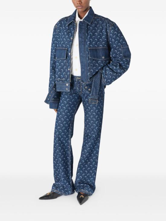26SS 마린세르 데님 팬츠 WPA180A RDEN0002BL80 Midnight blue