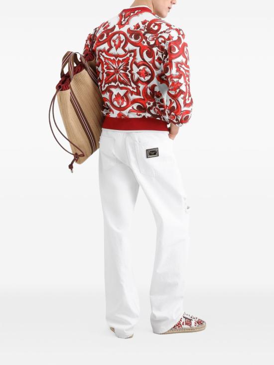 26FW 돌체앤가바나 반팔 티셔츠 G8PV1T G7Q1QW0800 White - DOLCE & GABBANA