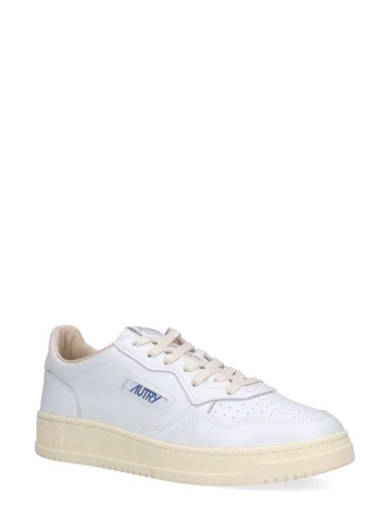 26FW 오트리 메달리스트 로우 스니커즈 AULMBJ04 LEA SUELOGO WHT SNOWHT BJ04 - AUTRY