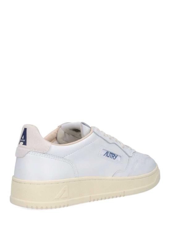 26FW 오트리 메달리스트 로우 스니커즈 AULMBJ04 LEA SUELOGO WHT SNOWHT BJ04 - AUTRY