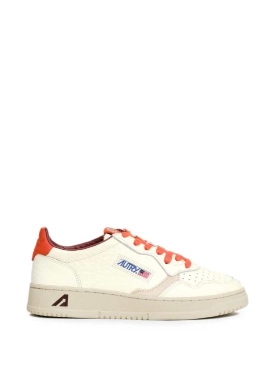 26FW 오트리 메달리스트 로우 스니커즈 AULMNE17 NBK ELE SUEDE PUMPKIN SAND NE17