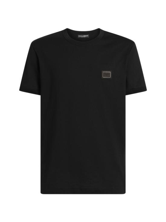 26FW 돌체앤가바나 반팔 티셔츠 G8PV1T G7Q1QN0000 Black