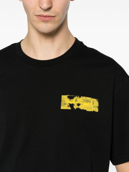 26FW 지방시 반팔 티셔츠 BM71NK3YUD 001 Black - GIVENCHY