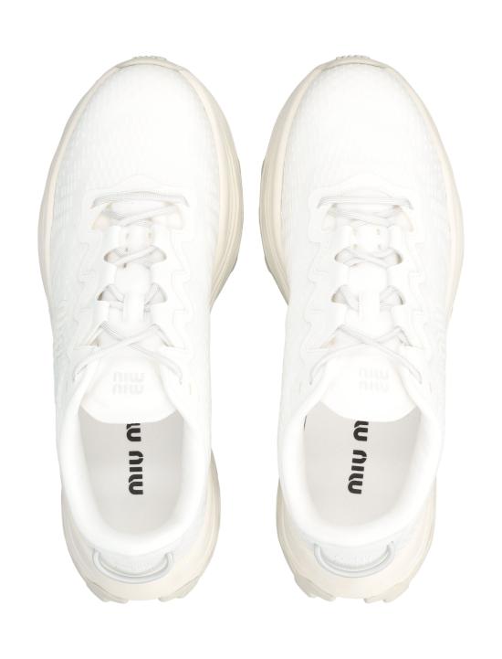 26FW 미우미우 스니커즈 5E480E3LED F0009 Bianco - MIU MIU