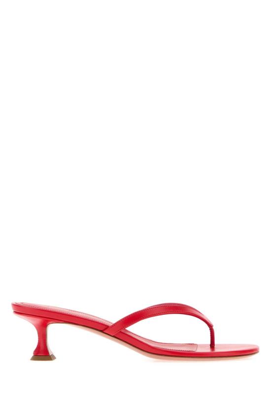26SS 아미나 무아디 뮬/슬리퍼 JULIETTETHONG45 RED Red