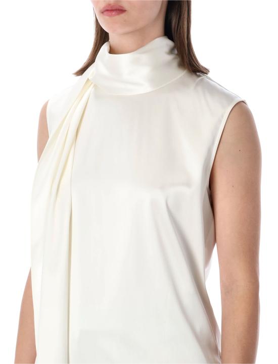 26SS 보테가베네타 민소매 티셔츠 871259V6KR0 9000 Bianco - BOTTEGA VENETA
