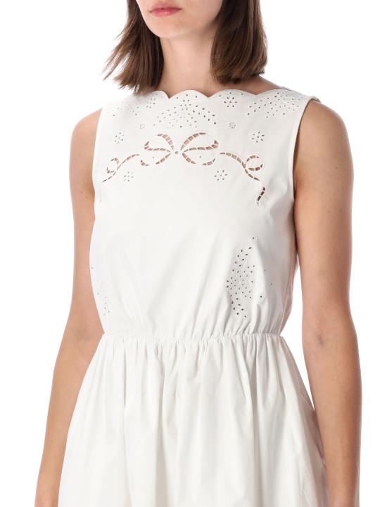 26SS 셀프 포트레이트 미디 원피스 AC26034SW WHITE Bianco - SELF PORTRAIT