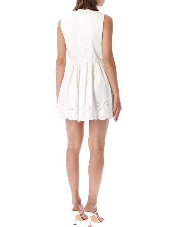 26SS 셀프 포트레이트 미디 원피스 AC26034SW WHITE Bianco - SELF PORTRAIT