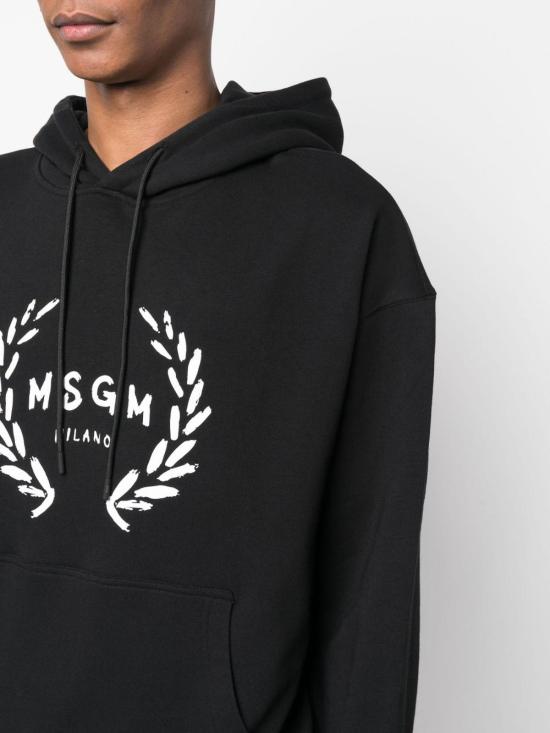  엠에스지엠 후드 티셔츠 3540MM13023779999 Black - MSGM